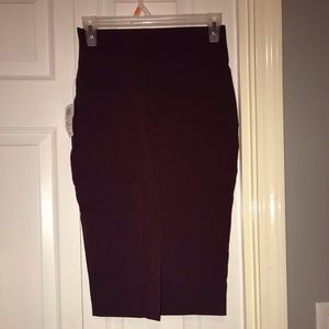 Over the knee skirts